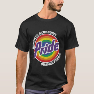 T-shirt Résister à Trump Supprimer Têtu Orange Tendance M