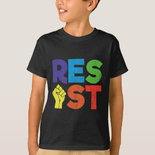 T-shirt Résister Gay Lgbt Community Support Don For Queer 
