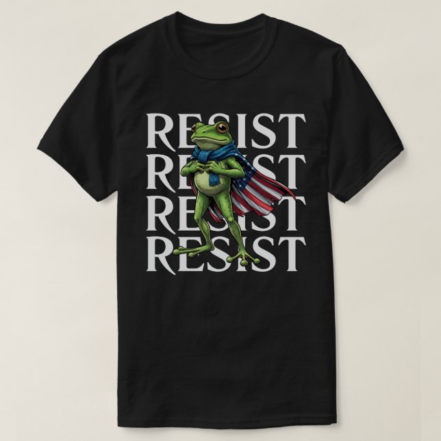 T-shirt Résister Grenouille (Design devant)