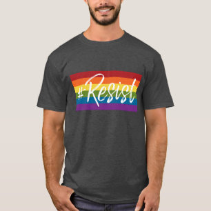T-shirt Résister - L'amour l'emporte sur la haine - Anti 