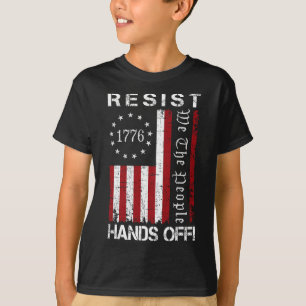 T-shirt Résister Manifestation Sans toucher Nous Le Peuple