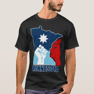 T-shirt Résister Poing Levant Minnesota