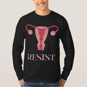 T-shirt Résister Protéger le choix de la femme Design
