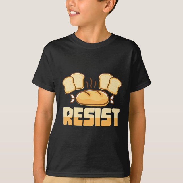 T-shirt Résister Sans gluten (Devant)