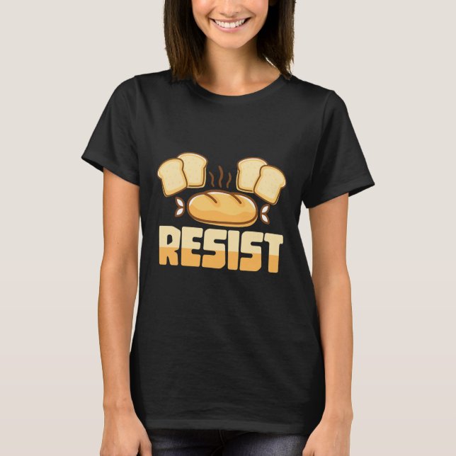 T-shirt Résister Sans gluten (Devant)