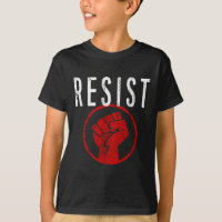 Résistez À La Chemise Poing - Faites Partie De La 