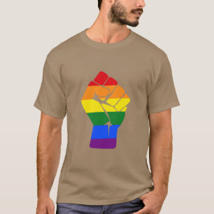 T-shirt #Résistez à la contestation de l'arc-en-ciel LGB
