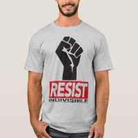 Résistez à la couleur de pièce en t sur la chemise