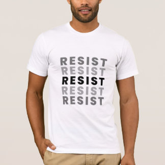 T-shirt Résistez à l'activisme politique Chemise, Mouvemen