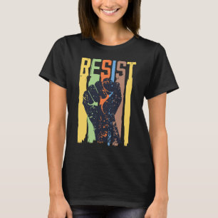 T-shirt Résistez à l'impasse Trump Anti Trump Trump Dump T