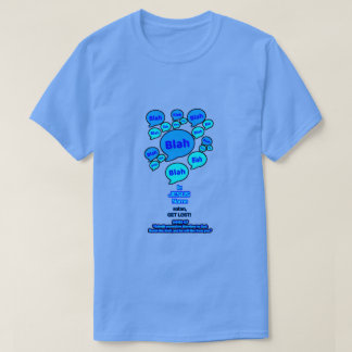 T-shirt Résistez au diable - Logo Bleu -