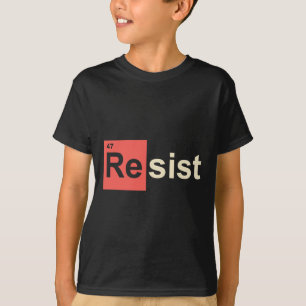 T-shirt Résistez au symbole chimique 47 Trump Element