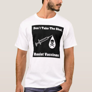 T-shirt Résistez aux vaccins