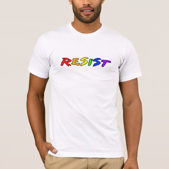 T-shirt Résistez avec fierté ! (jusqu'à 3x !) (Devant)