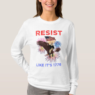 T-shirt Résistez comme c'est 1776
