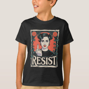 T-shirt Résistez Nouveau Beaucoup Anti-trump Femmes Fémini
