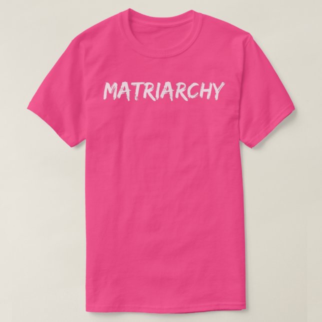 T-shirt ResistFeminism Matriarchy 5198  (Design devant)