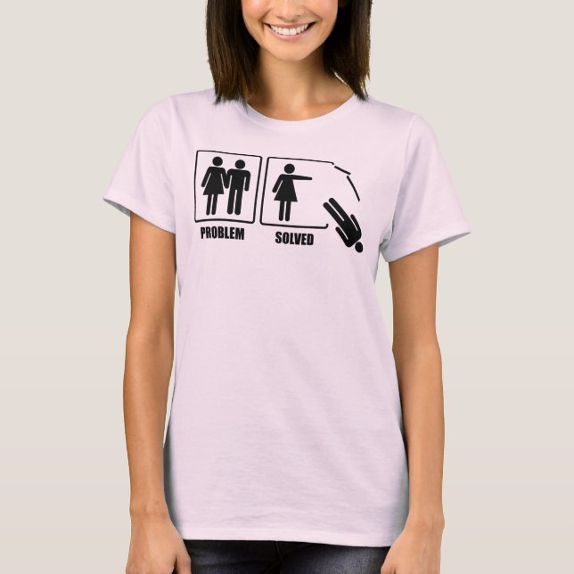 T-shirt résolu par problème (Devant)