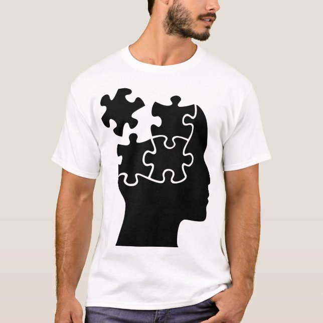 T-shirt Résolution du problème cérébral (Devant)