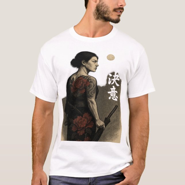 T-shirt “Resolve Beneath the Moon – Gekka no Ketsui” (Devant)
