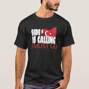 T-shirt Resort Side Appelle Je Dois Aller Turquie Vacances