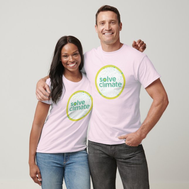 T-shirt Résoudre le problème climatique long (Unisexe)