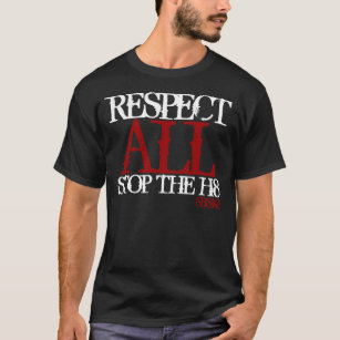 T-shirt Respect du sud de la butte SK8 TOUT L'arrêt la
