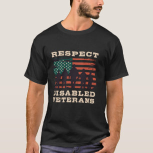 T-shirt Respect et gratitude des anciens combattants inval