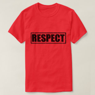 T-shirt Respect fou pour le Hip-Hop