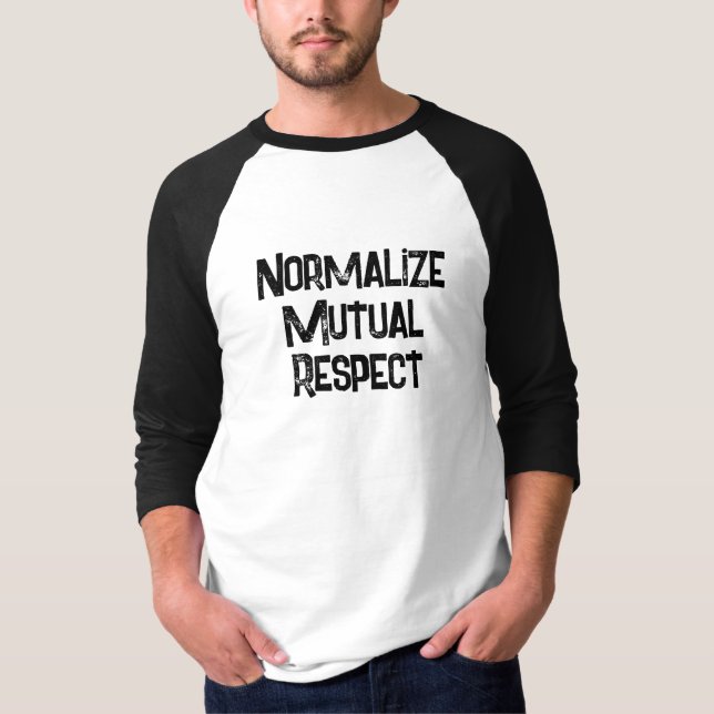 T-shirt Respect mutuel (Devant)