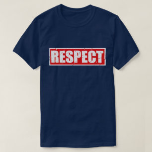T-shirt Respect total pour le HipHop