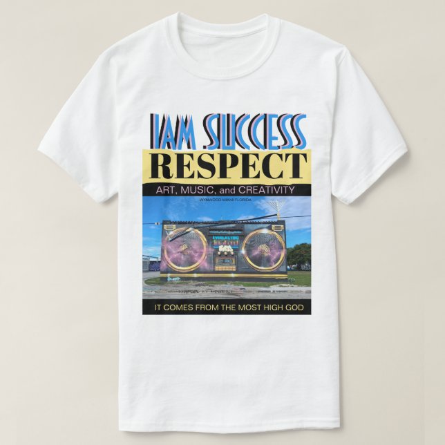 T-SHIRT RESPECTER (Design devant)