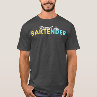 T-SHIRT RESPECTER LE BARTENDER