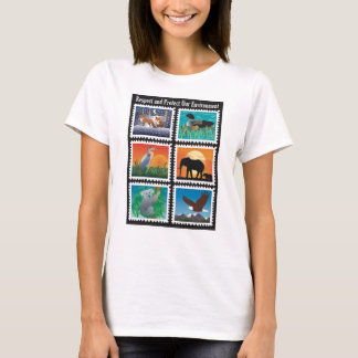 T-shirt Respectez et protégez notre environnement