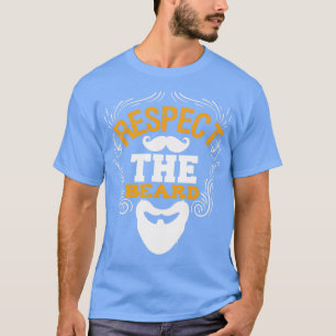 T-shirt Respectez La Bande Drôle Drôle De La Barbe Dit 1