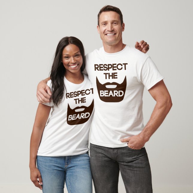 T-shirt Respectez La Barbe (Unisexe)