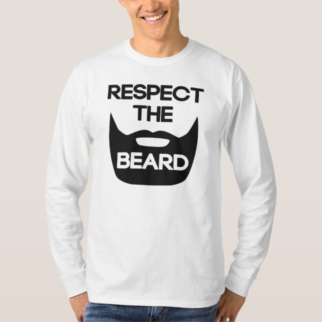 T-shirt Respectez la barbe (Devant)