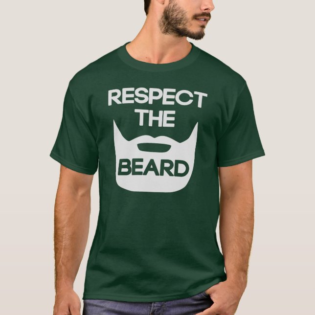 T-shirt Respectez la barbe (Devant)