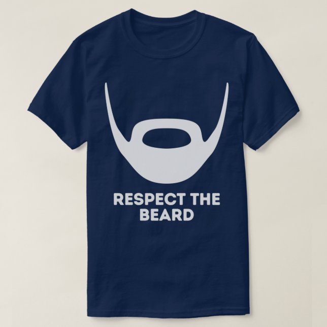 T-shirt Respectez La Barbe 1 (Design devant)