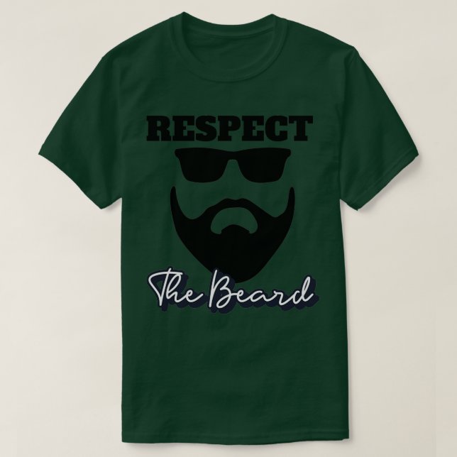 T-shirt Respectez La Barbe 14 (Design devant)