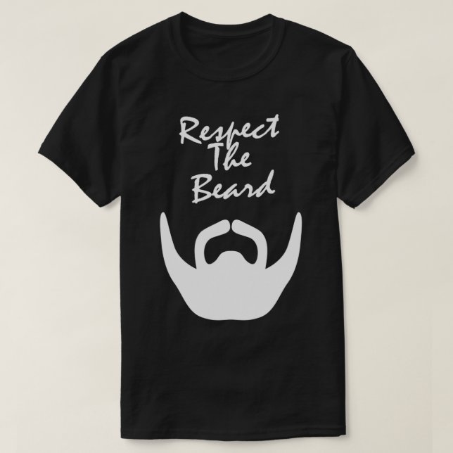 T-shirt Respectez La Barbe 24 (Design devant)