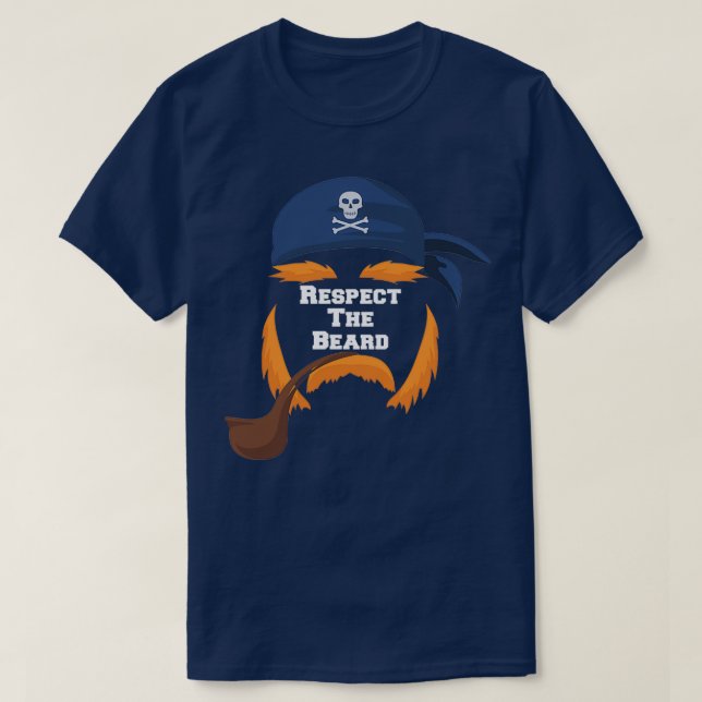 T-shirt Respectez La Barbe 3 1 (Design devant)