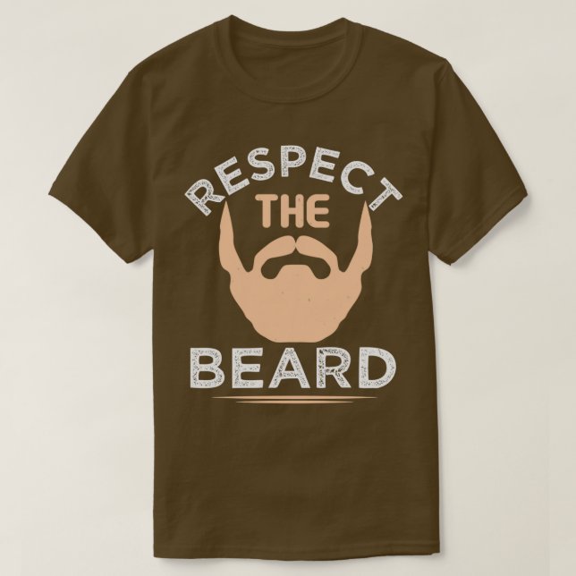 T-shirt Respectez la barbe 40 (Design devant)