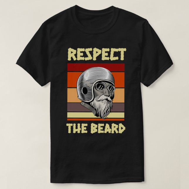 T-shirt Respectez La Barbe T (Design devant)