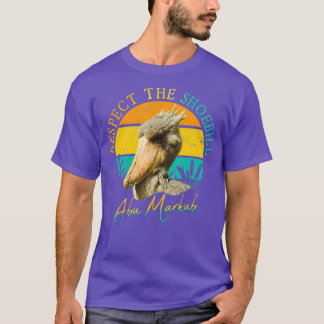 T-shirt Respectez La Boutique De Soie Art Abu Markub Bird