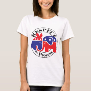 T-shirt Respectez la lumière de processus