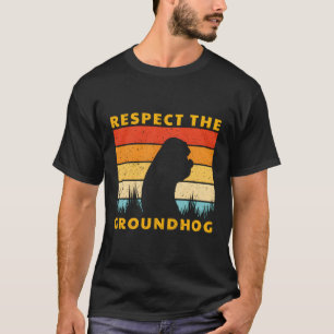 T-shirt Respectez La Météorologie De La Chuck De Bois Drôl