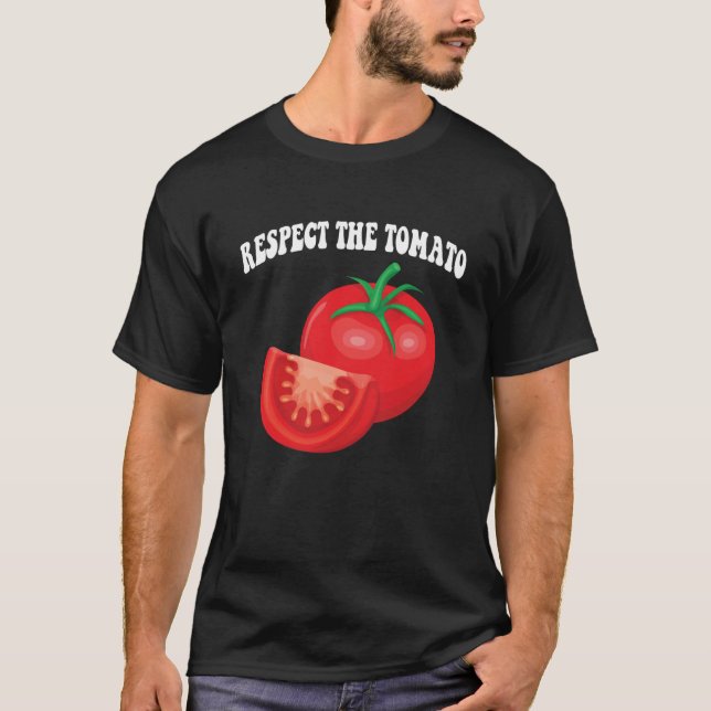 T-shirt Respectez La Tomate (Devant)