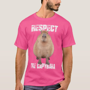 T-shirt Respectez L'Amoureux des animaux Capybara Funny Ca