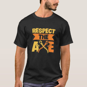 T-shirt Respectez L'Axe Pour Un Champion De Jeu De X